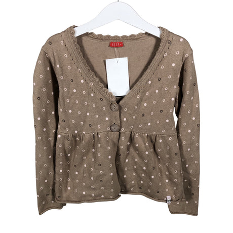 Unisex Elle - Cardigan, size 116 - 122 - Brown ()