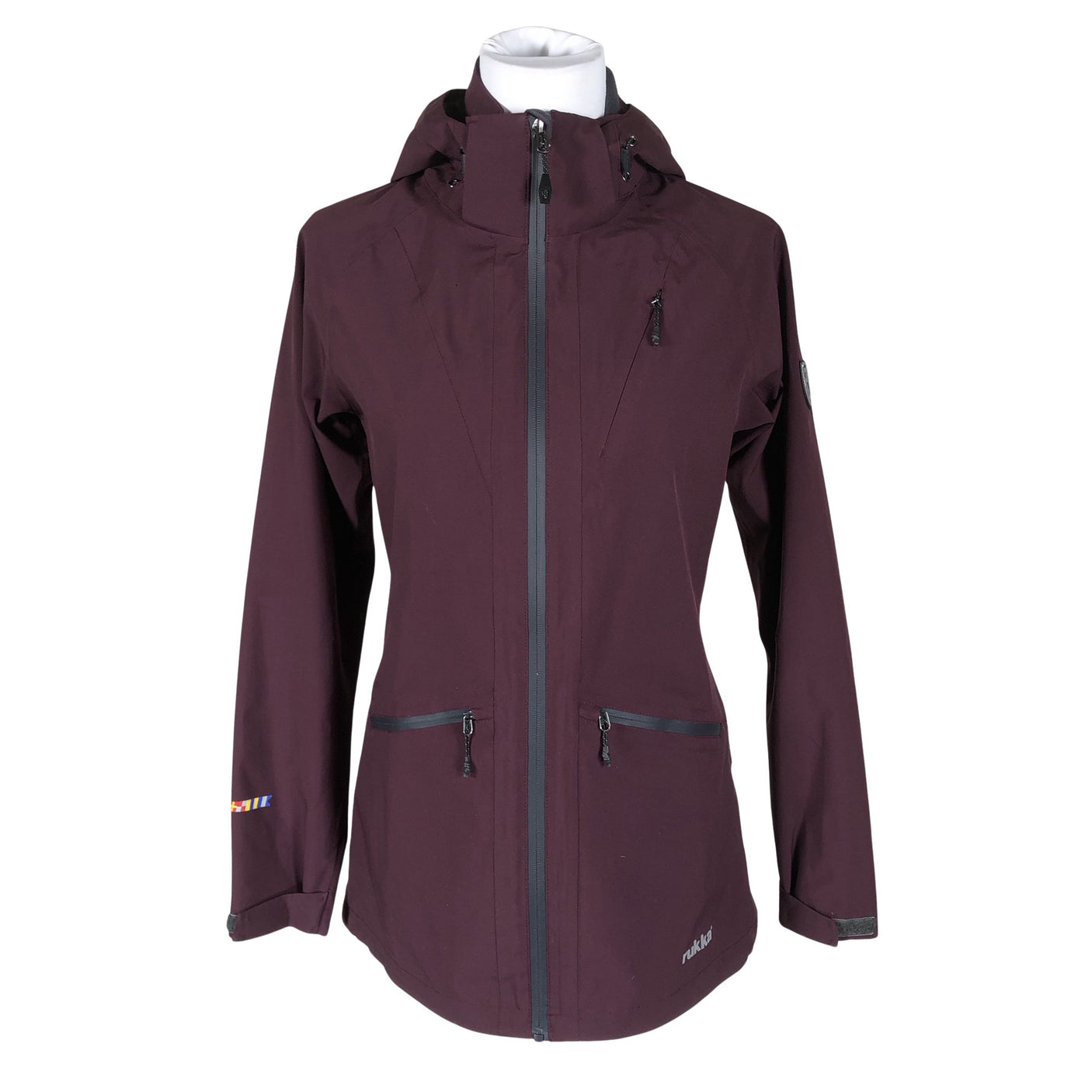 Unisex Rukka - Outdoor jacket, size 36 - Violet (1)