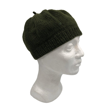 Unisex Handmade - Winter beanie, size 52 - 54 cm - Green ()