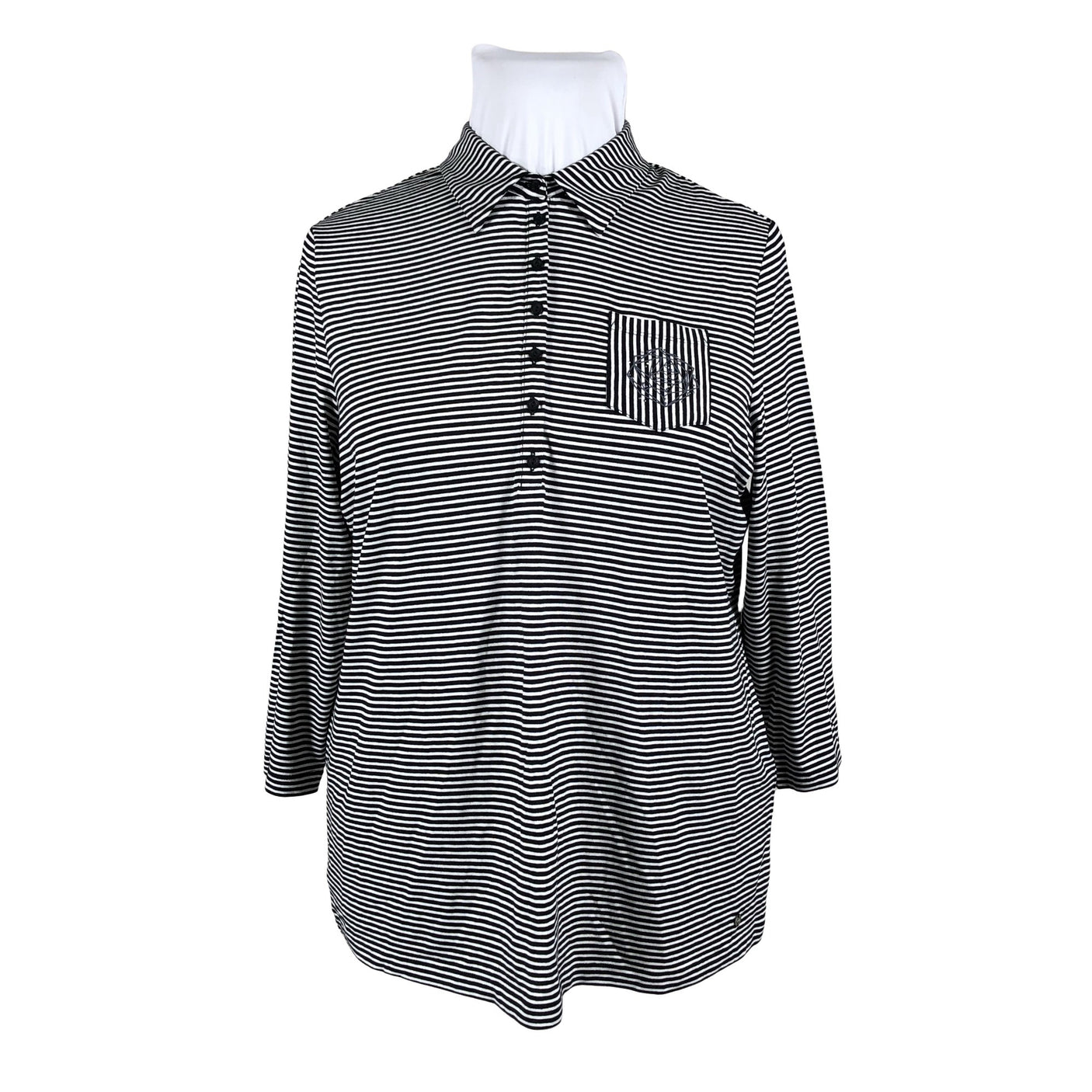 Unisex Gerry Weber - Tricot shirt, size 44 - Black (1)