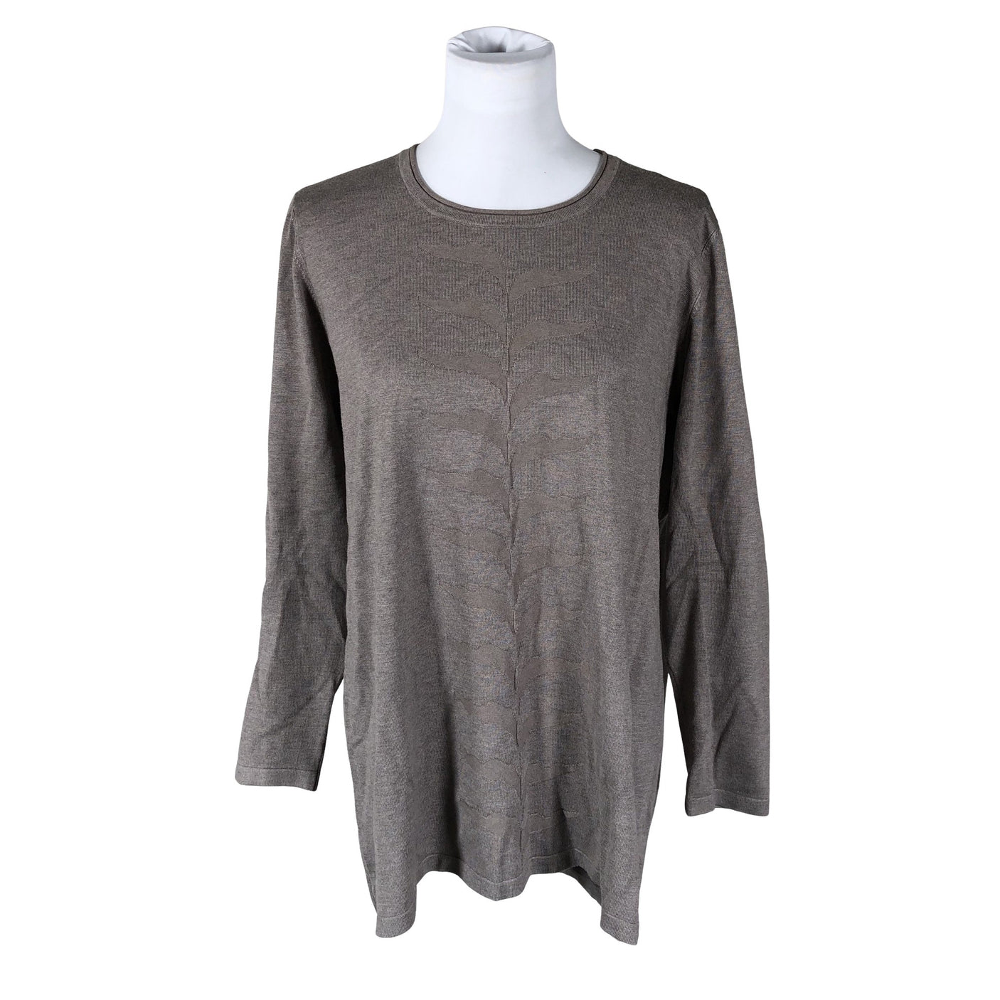 Unisex Maglia - Knit tunic, size 40 - Gray (1)