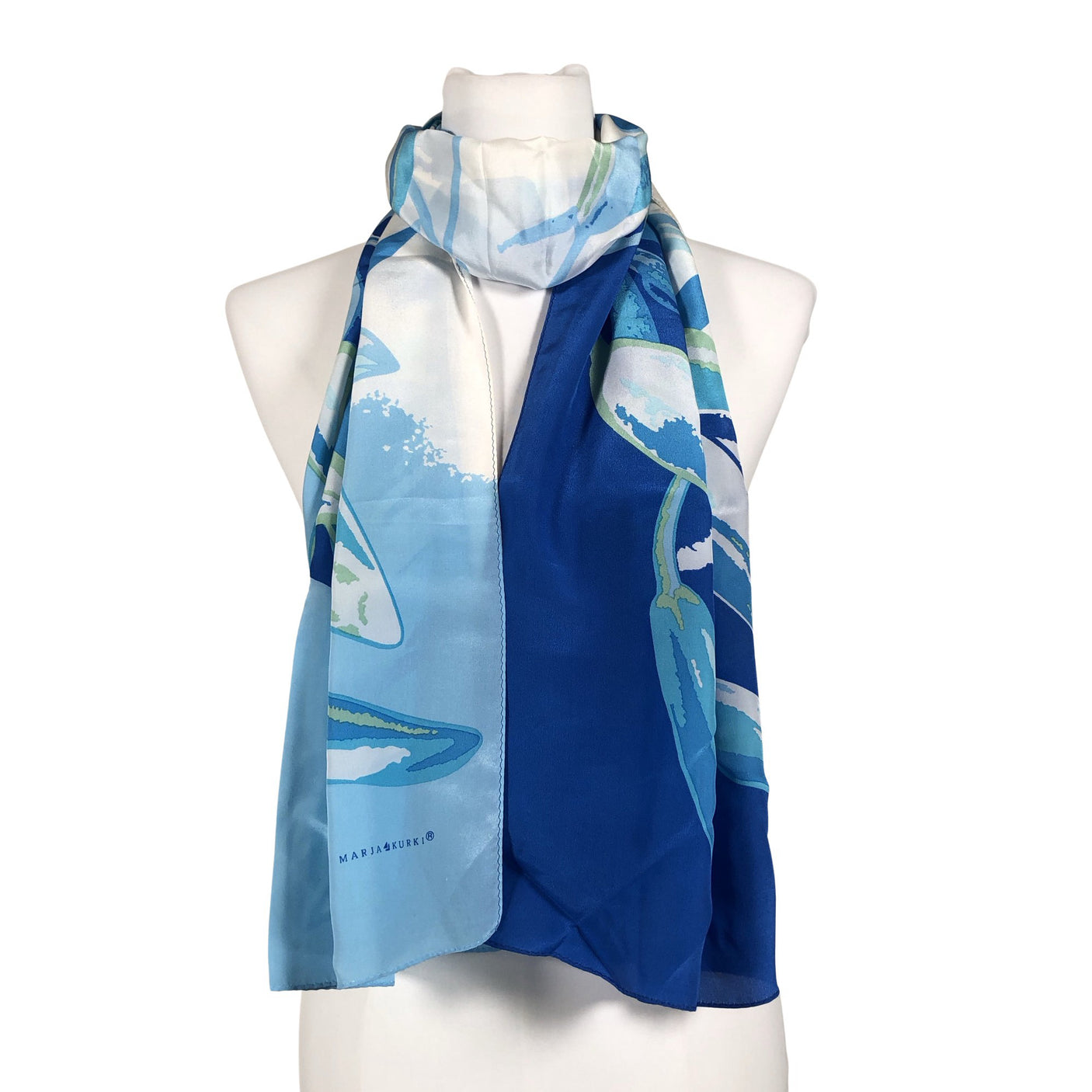 Unisex Marja Kurki - Scarf, size Midi - Blue (1)