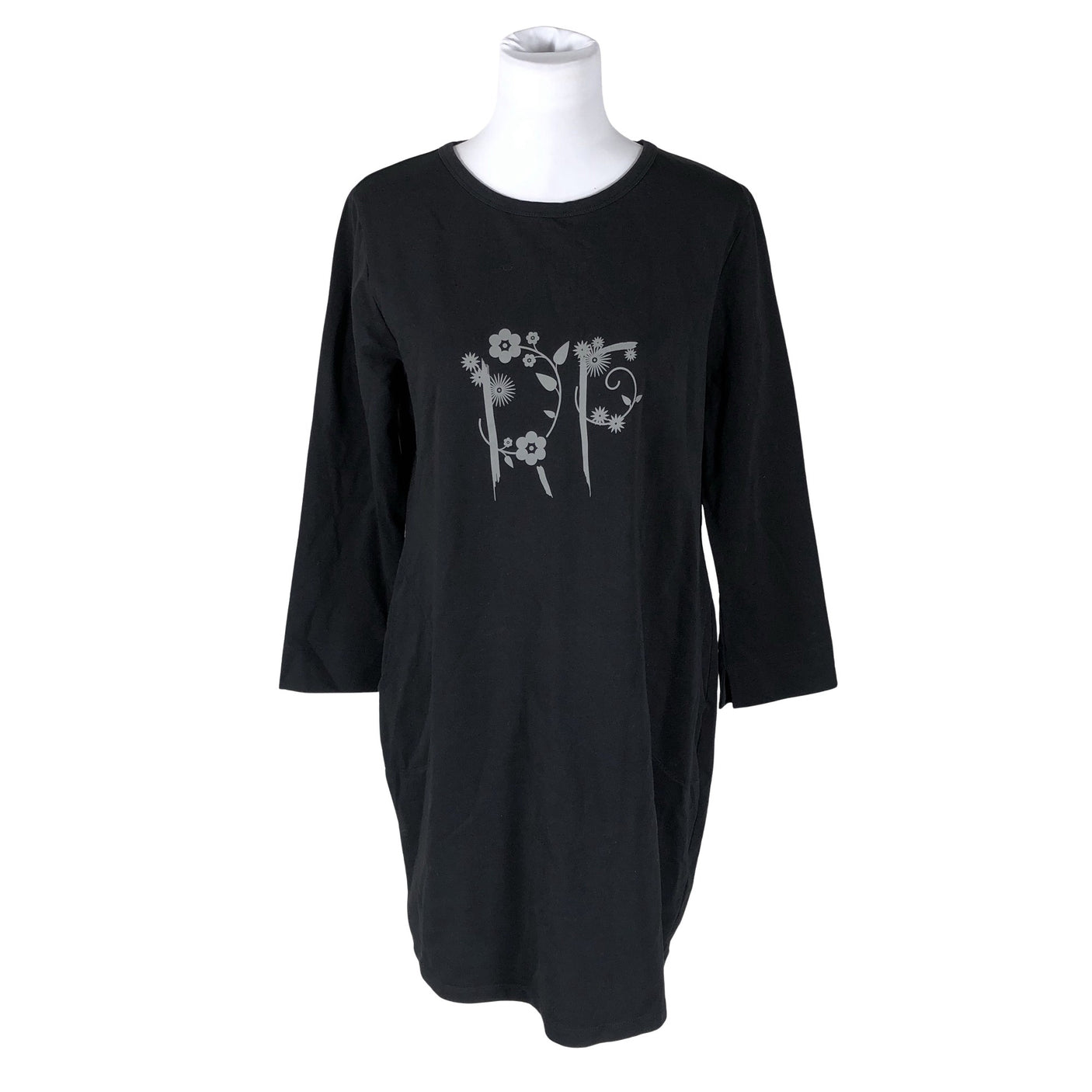 Unisex Ritva Falla - Tricot dress, size 40 - Black (1)