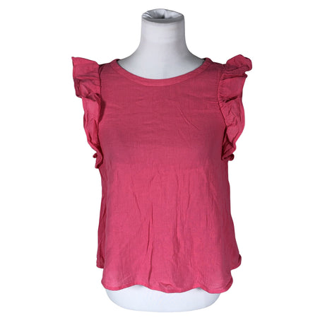 Unisex &Other Stories - Short-sleeved blouse, size 38 - Pink ()