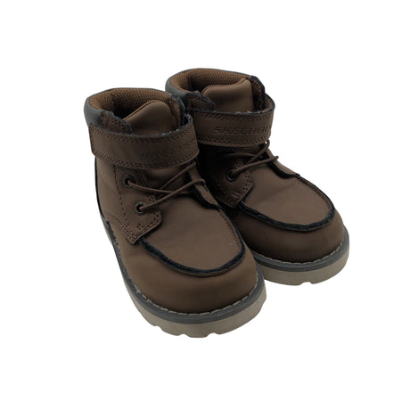 Unisex Skechers - Spring/Fall shoes, size 24 - Brown (2)