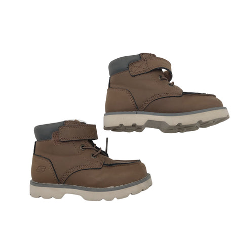 Unisex Skechers - Spring/Fall shoes, size 24 - Brown ()