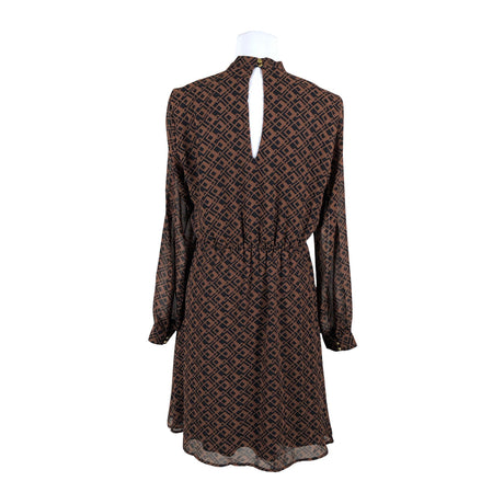 Unisex Anna Field - Schiffon dress, size 38 - Brown (2)