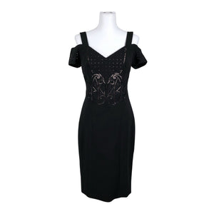 Unisex Karen Millen - Party dress, size 40 - Black (1)