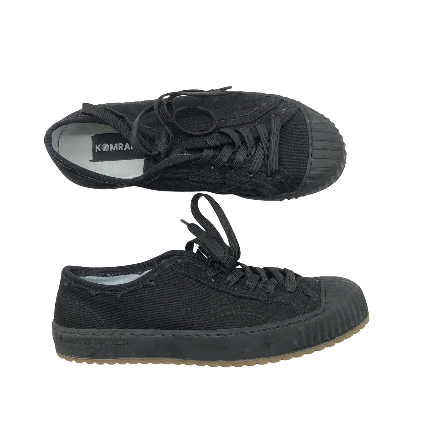 Unisex Komrads - Casual sneakers, size 36 - Black (1)