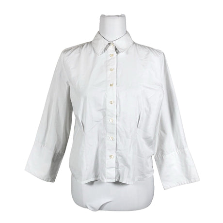 Unisex Skall studio - Collared shirt, size 36 - White ()