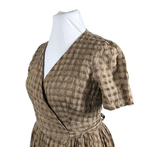 Unisex Cabbages & Roses - Dress, size 42 - Brown (2)