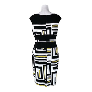 Unisex Joseph Ribkoff - Sheath dress, size 40 - Black (2)