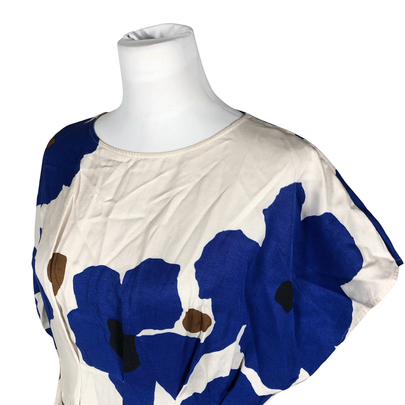 Unisex Marimekko - Schiffon dress, size 36 - Beige (3)