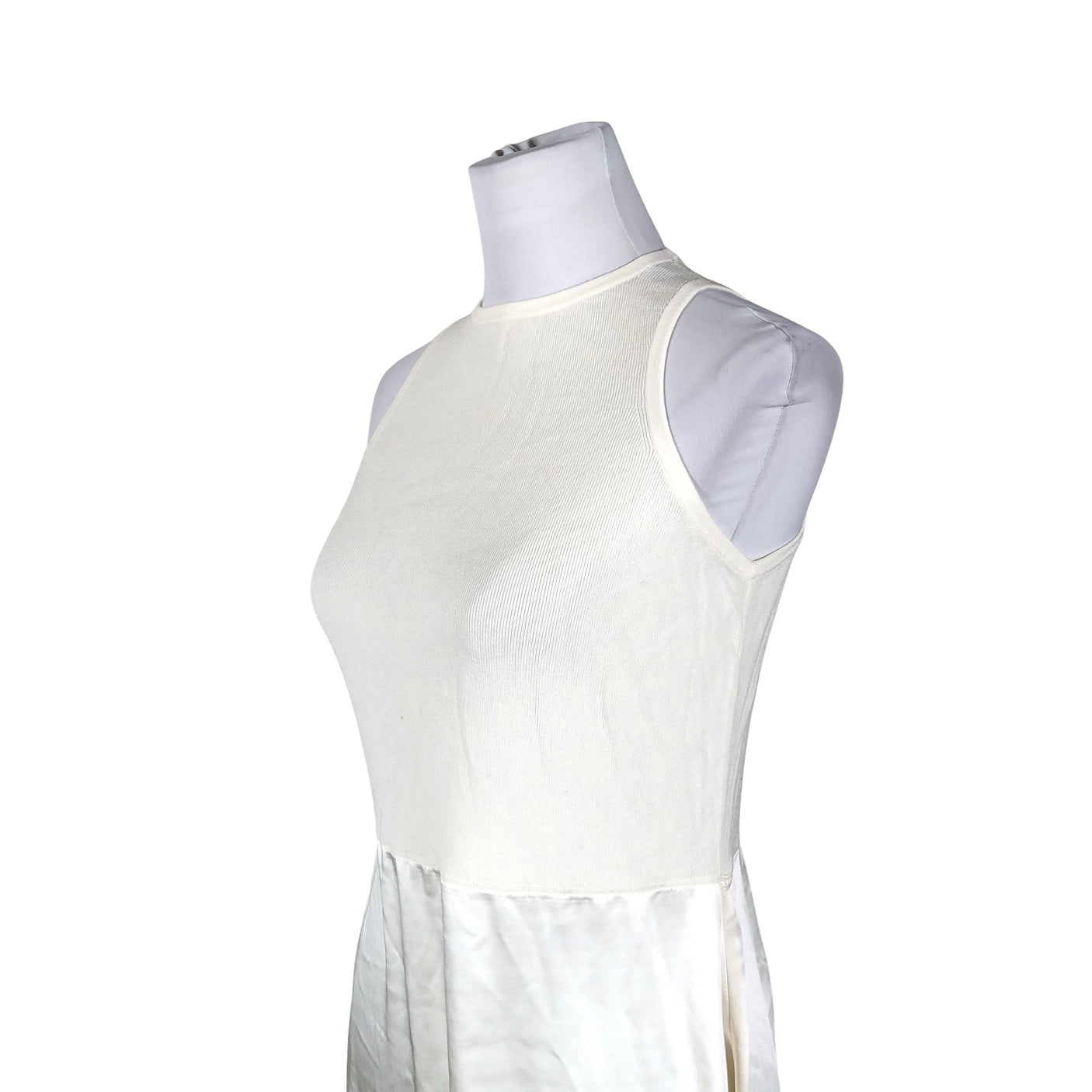Unisex Hugo Boss - Schiffon dress, size 38 - Natural white (3)