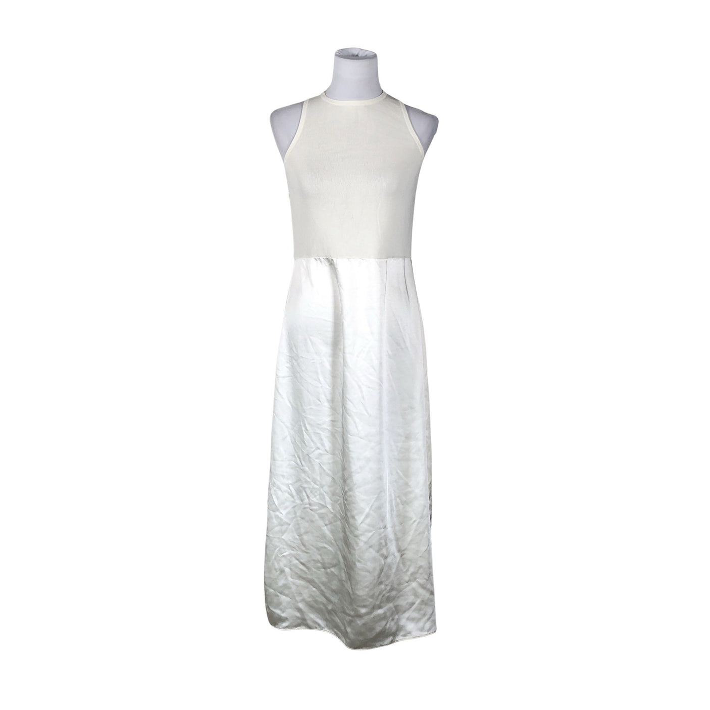 Unisex Hugo Boss - Schiffon dress, size 38 - Natural white (1)