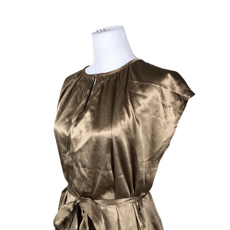 Unisex Rosemunde - Schiffon dress, size 38 - Brown (2)