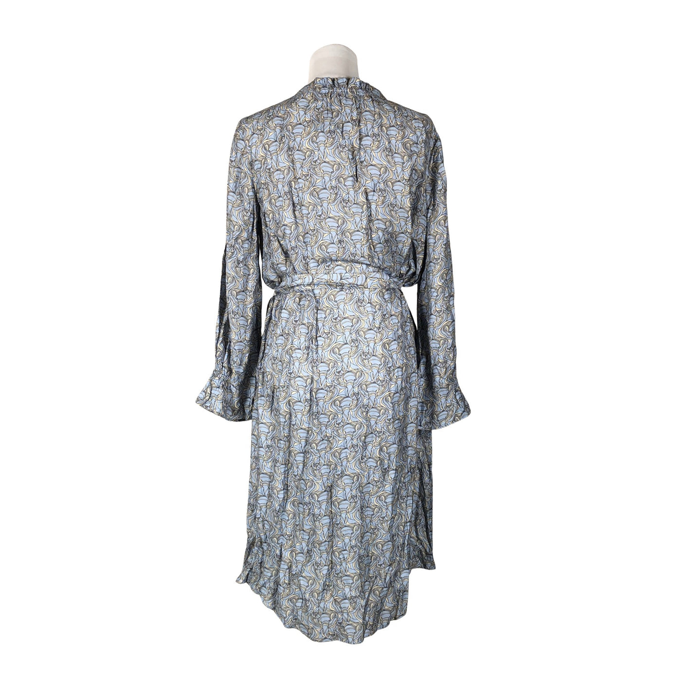 Unisex Sand - Schiffon dress, size 38 - Light blue (3)