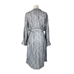 Unisex Sand - Schiffon dress, size 38 - Light blue (3)