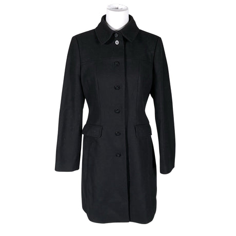 Unisex Hugo Boss - Wool coat, size 40 - Black ()
