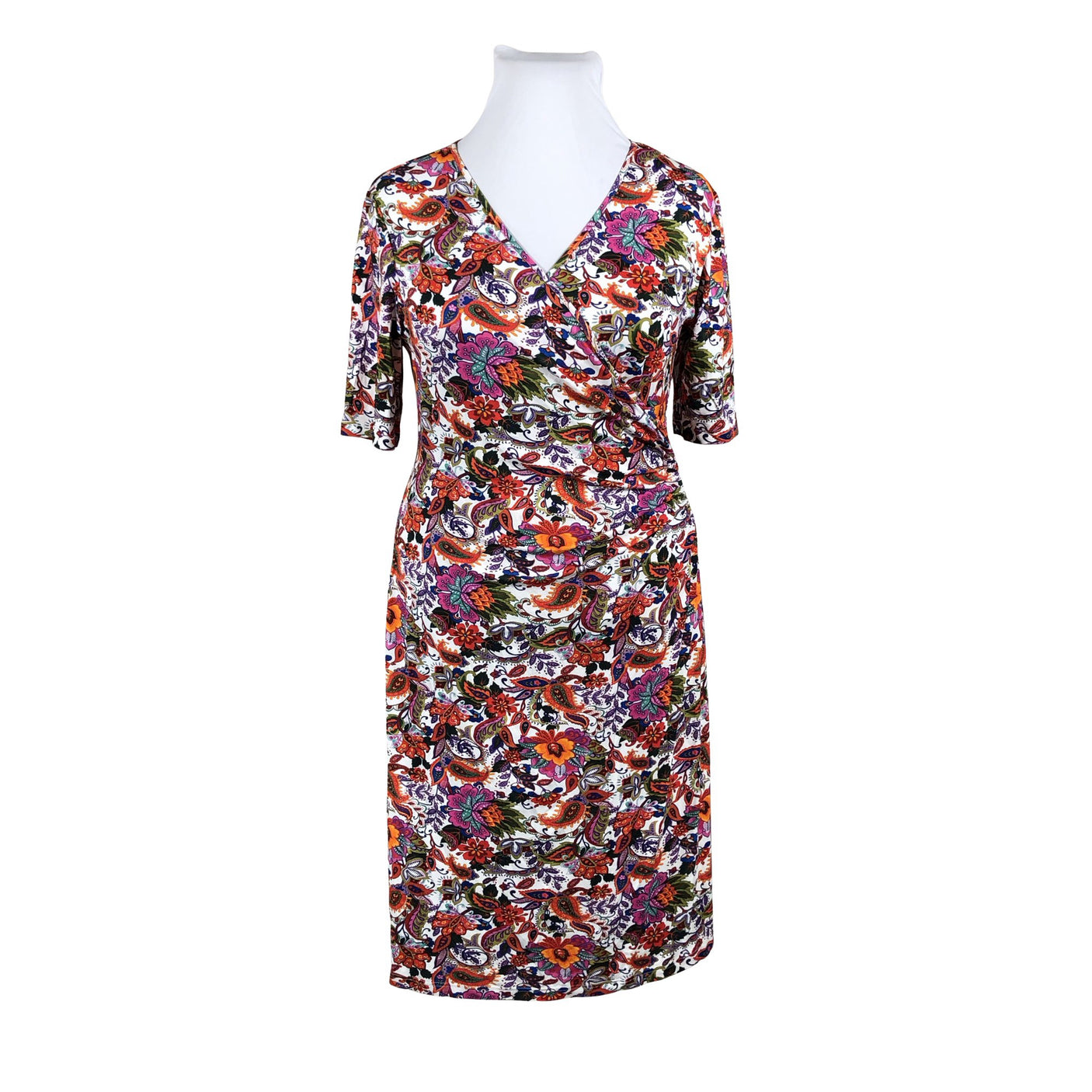 Unisex Andiata - Tricot dress, size 44 - White (1)