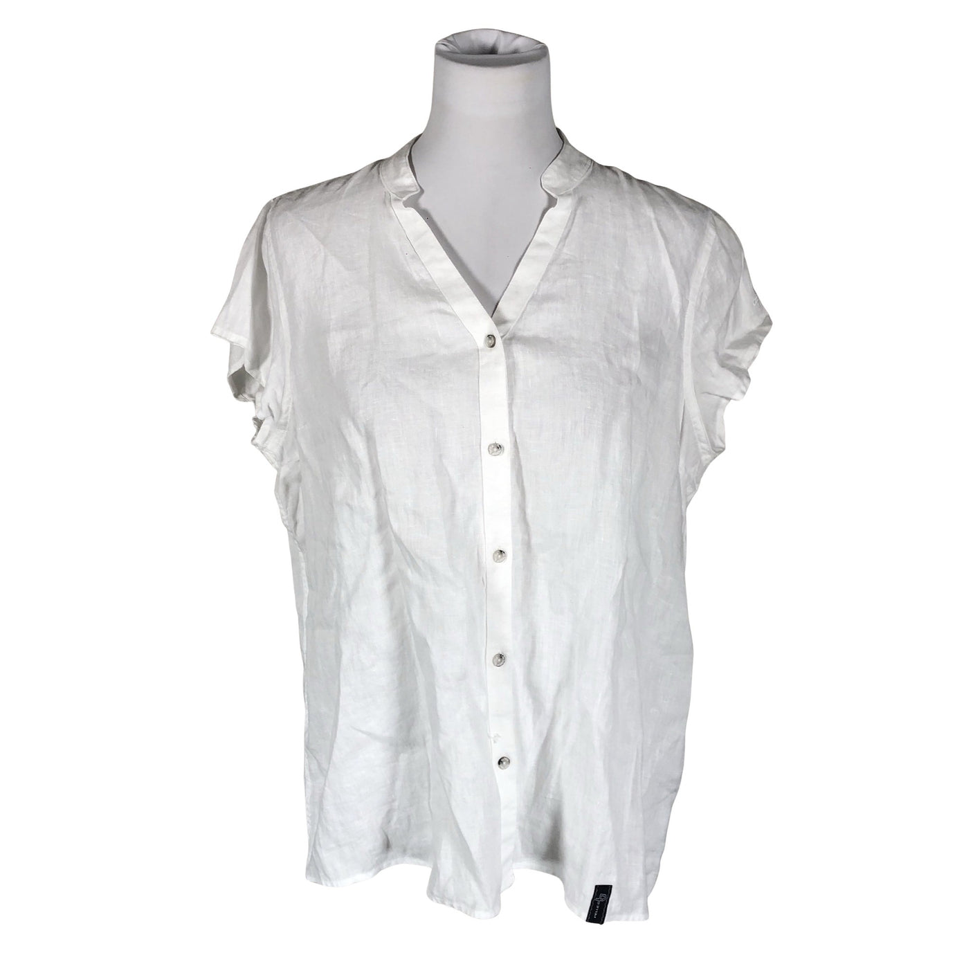 Unisex Pelle P - Short-sleeved blouse, size 40 - White (1)