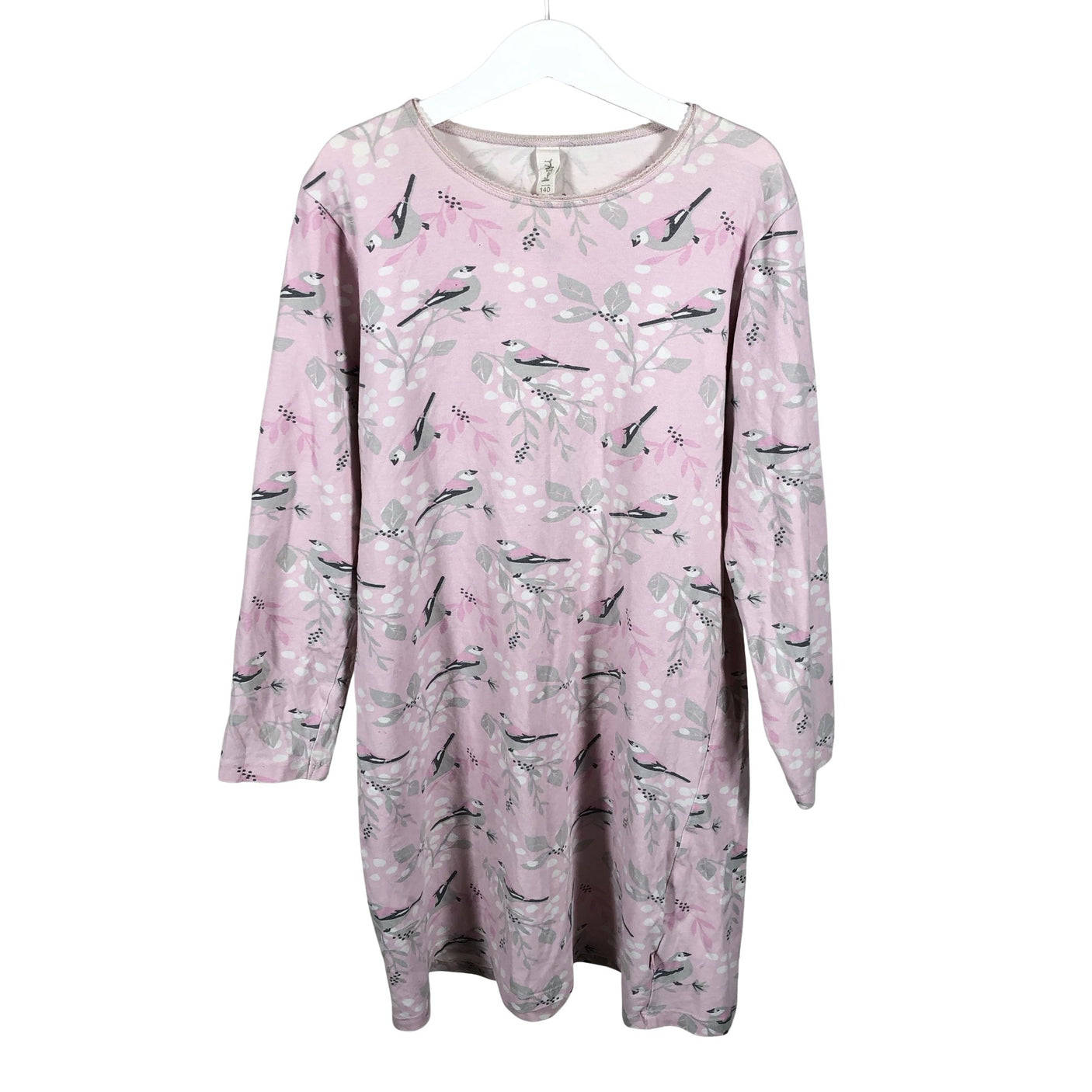 Unisex Keiki - Nightshirt, size 134 - 140 - Light pink (1)