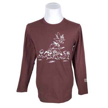 Unisex Icepeak - Tricot shirt, size 38 - Wine red ()