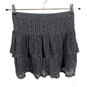 Unisex Lindex - Tricot skirt, size Ei kokoa - Gray (1)