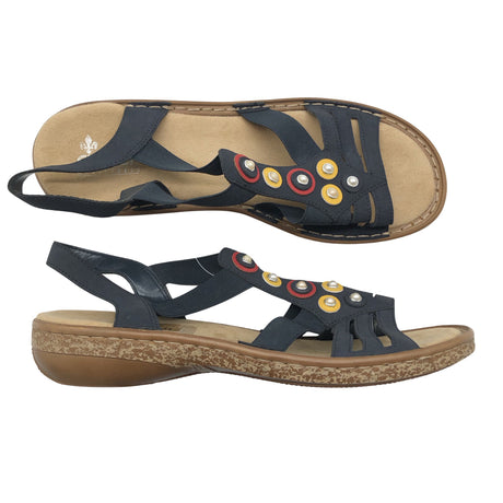 Unisex Rieker - Sandals, size 42 - Blue ()