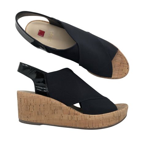 Unisex Högl - Wedge sandals, size 38 - Black ()