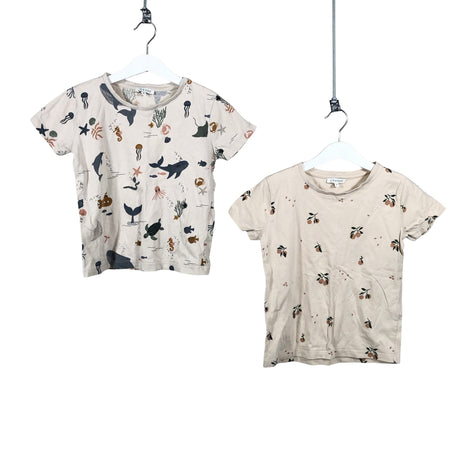 Unisex Liewood - T-shirt, size 116 - 122 - Beige ()
