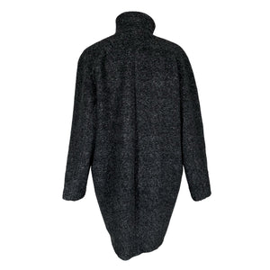 Unisex Samsoe&Samsoe - Wool coat, size 40 - Black (2)