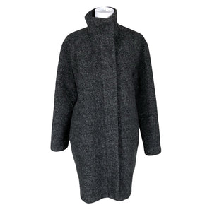 Unisex Samsoe&Samsoe - Wool coat, size 40 - Black (1)