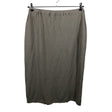 Unisex Brenda - Knit skirt, size 40 - Gray ()