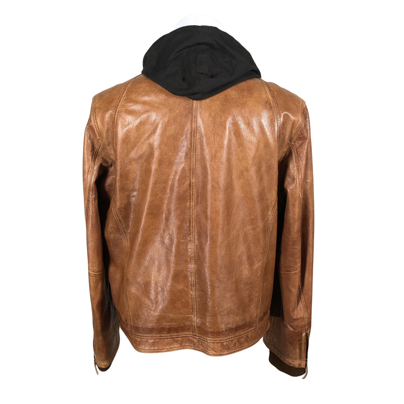 Unisex Trapper - Leather jacket, size L - Brown (2)