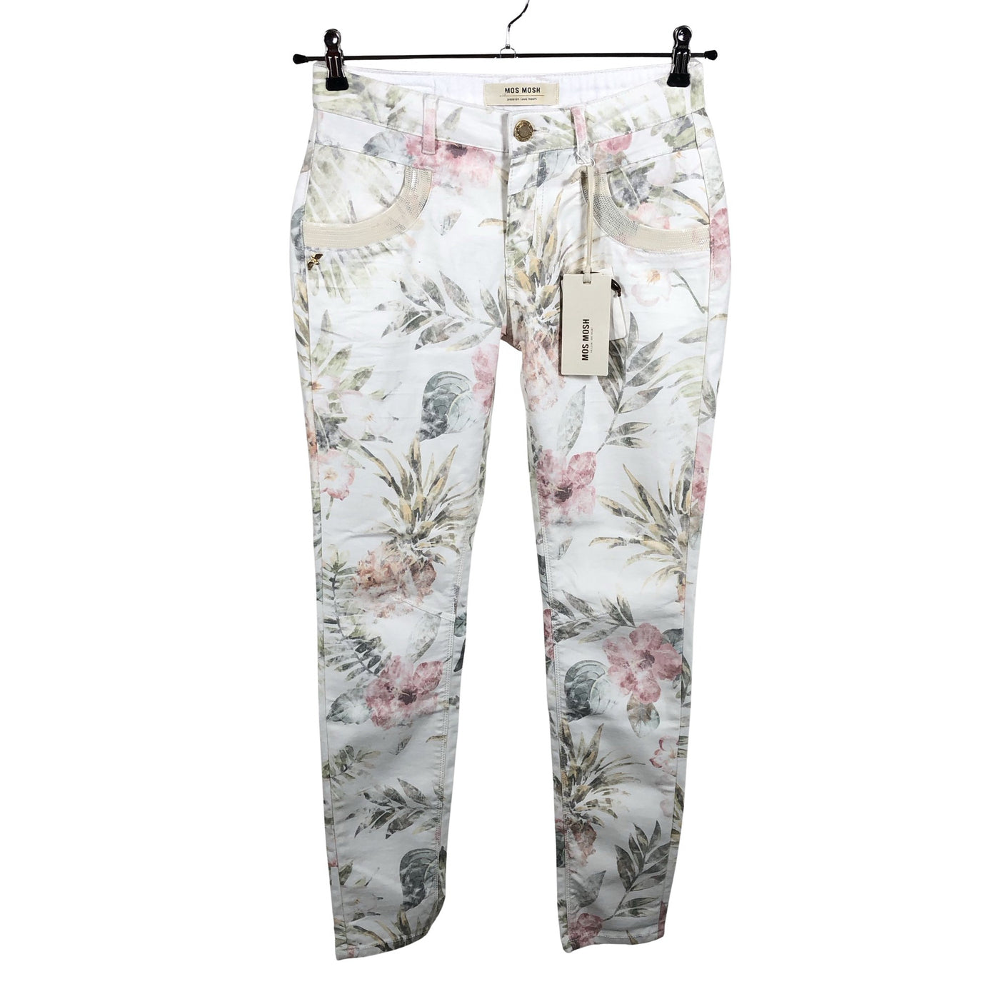 Unisex Mos Mosh - Jeans, size 36 - White (1)