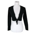 Unisex Esprit - Knit bolero jacket, size 34 - Black ()