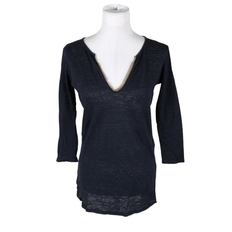 Unisex Massimo Dutti - Tricot shirt, size 34 - Blue ()