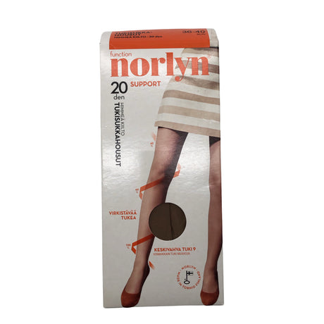 Unisex Norlyn - Stockings, thin, size 38 - Beige ()