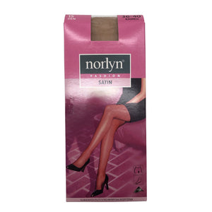 Unisex Norlyn - Stockings, thin, size 38 - Beige (1)