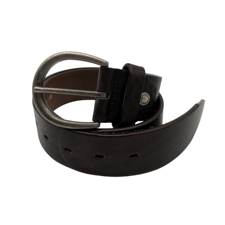 Unisex Boxer Club - Leather belt, size Ei kokoa - Brown ()