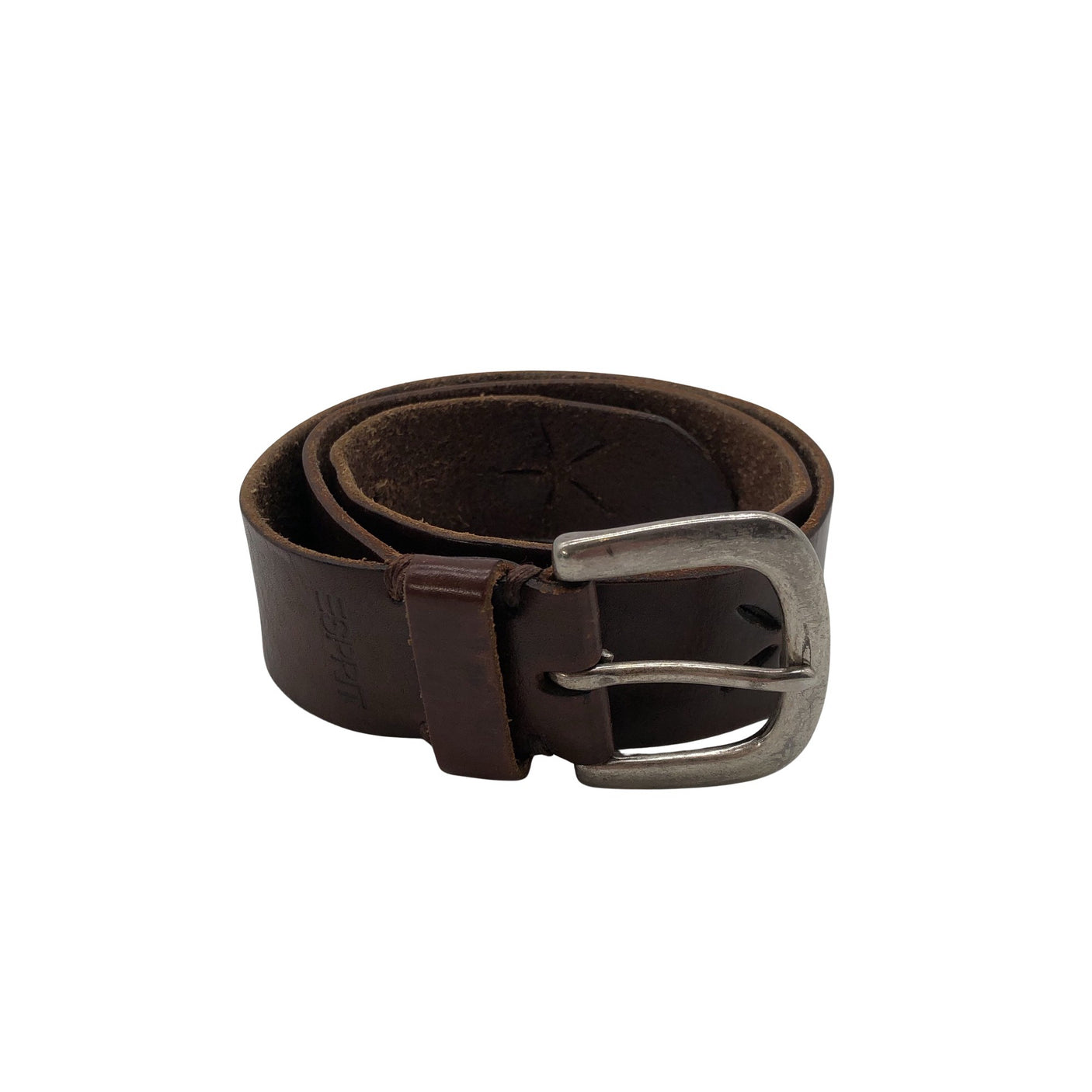 Unisex Esprit - Leather belt, size Ei kokoa - Brown (1)