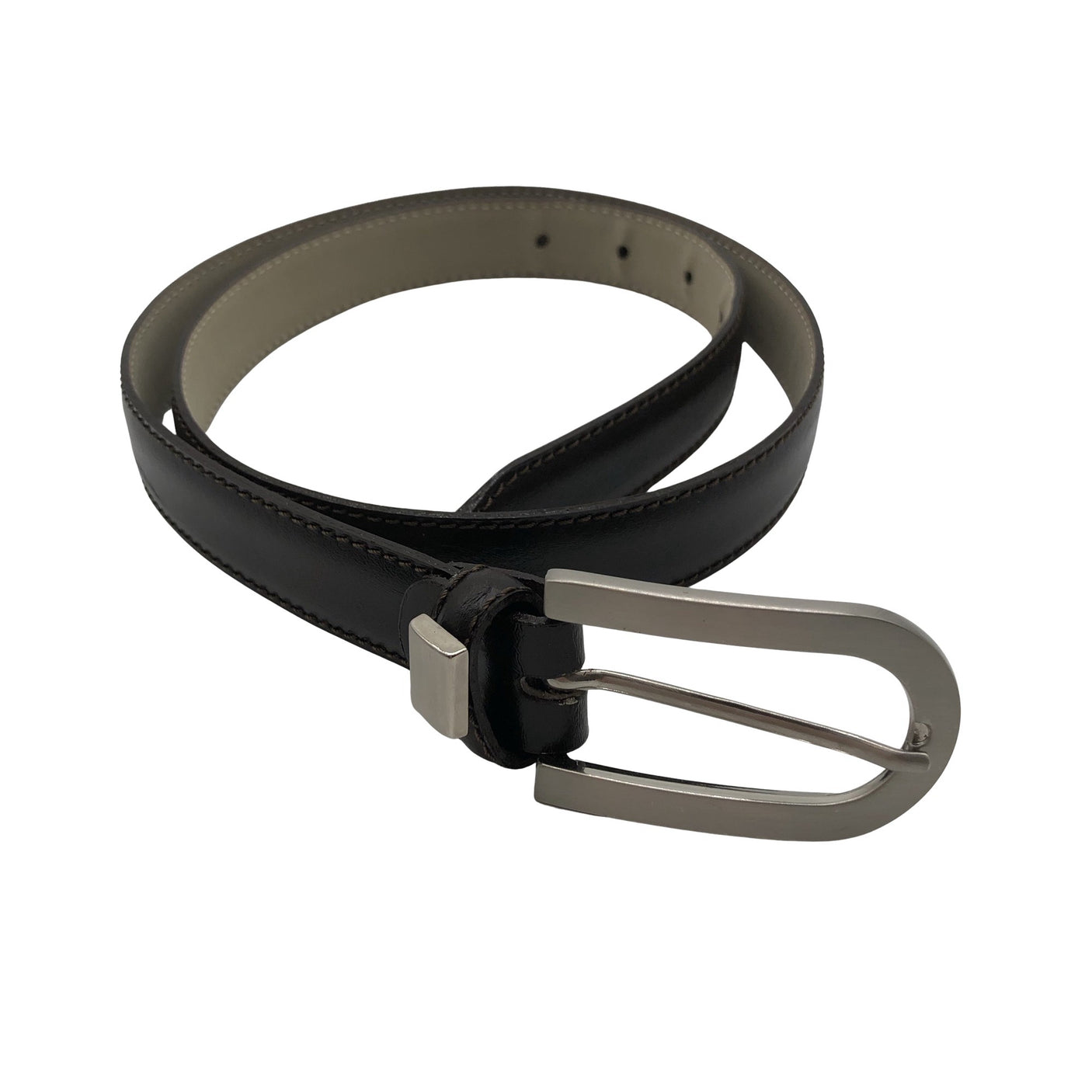 Unisex Nini's - Leather belt, size Ei kokoa - Brown (1)