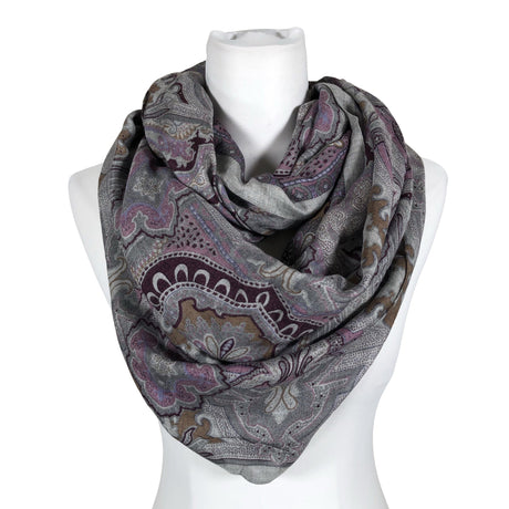 Unisex Fraas - Circle scarf, size Midi - Gray ()