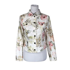 Unisex Ril's - Denim jacket, size 34 - White (1)