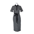 Unisex Tommy Hilfiger - Pique dress, size 38 - Black ()