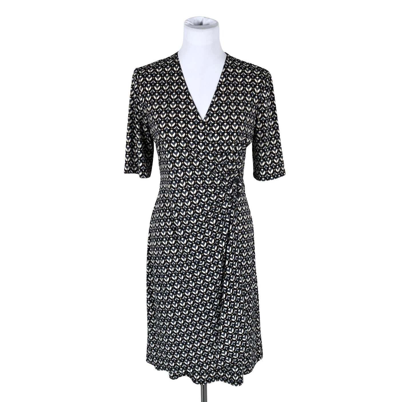 Unisex Joseph Ribkoff - Tricot dress, size 38 - Black (1)