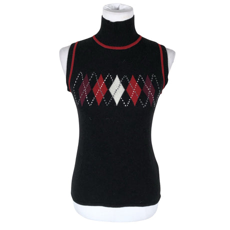 Unisex Marc Aurel - Knit vest, size 38 - Black ()