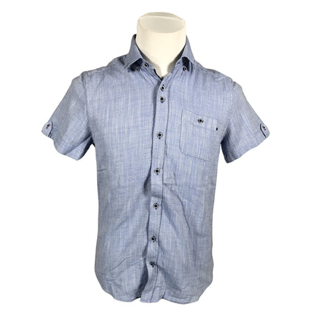 Unisex Guide London - Collared shirt, size M - Light blue ()