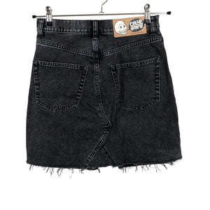 Unisex Cheap Monday - Denim skirt, size 34 - Gray (2)